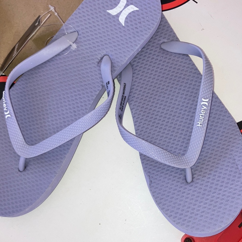 HURLEY RILEY SKY BLUE WOMENS SANDALS FLIP FLOP 8